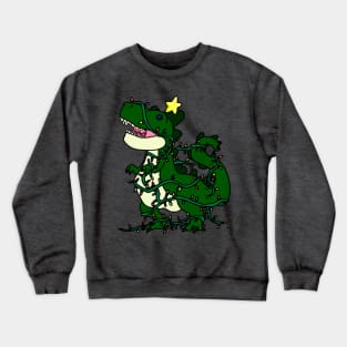 Christmas Tree Rex Crewneck Sweatshirt